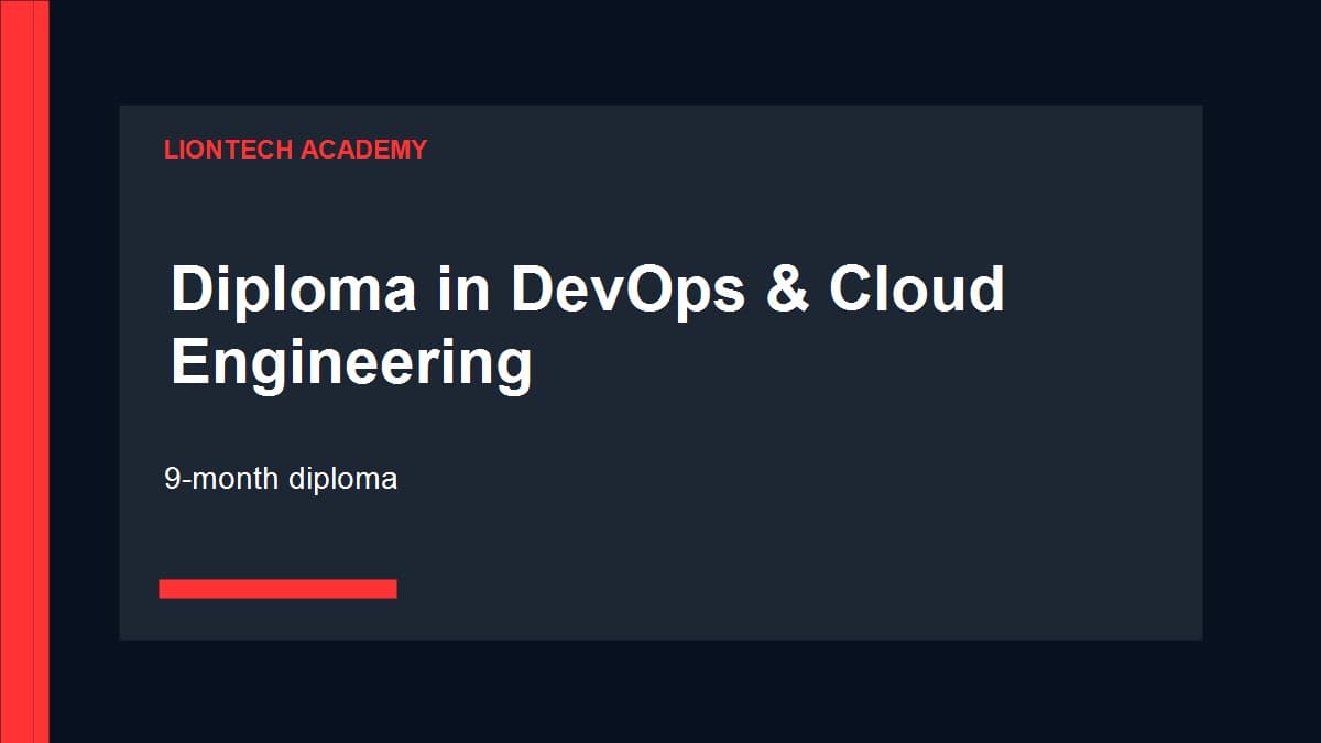 Diploma in DevOps & Cloud Engineering program